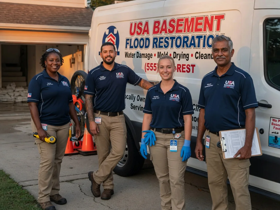 Basement Flood Cleanup company in Davenport, OK